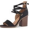 Women'S Shoes Vegan Chic | Come Home Block By Bc Footwear Black